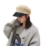 Straw Hat Straw Hat Women's Spring, Summer and Autumn Retro Travel Vacation
