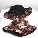 Bucket Hat Fishing Cap Cotton Print Fisherman Hat Hat Female Spring/Summer Bucket Hat Male