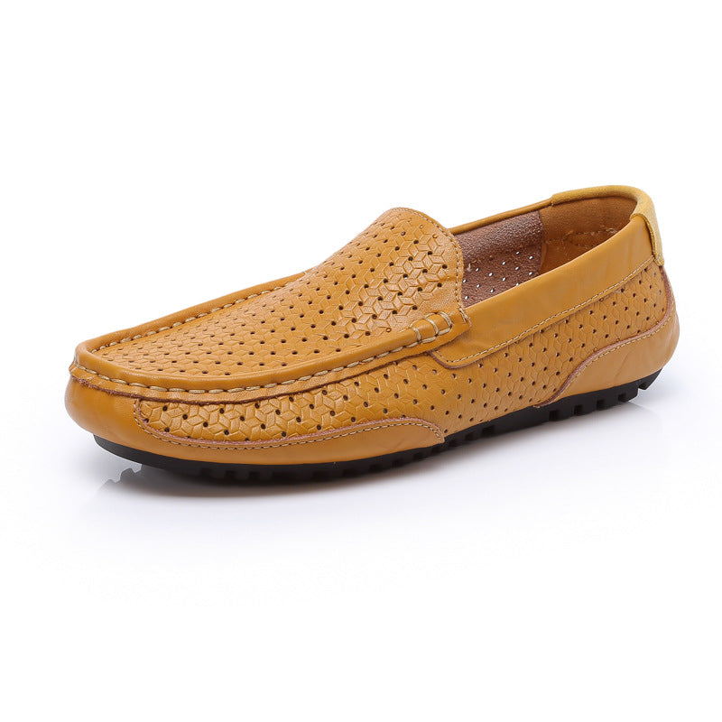 Men's Loafers Relaxedfit Slipon Loafer Men Shoes  Peas Shoes Casual Trend Men's Shoes plus Size