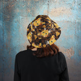 Bucket Hat Fishing Cap Cotton Print Fisherman Hat Hat Female Spring/Summer Bucket Hat Male