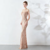 Burgundy Dress Formal Spring Fishtail Banquet Dress Dress for Women