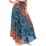 Gypsy Girl Outfits Skirt Beach Vacation Dress Two-Way Large Swing Skirt