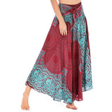 Gypsy Girl Outfits Skirt Beach Vacation Dress Two-Way Large Swing Skirt