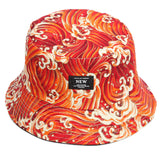 Bucket Hat Fishing Cap Cotton Print Fisherman Hat Spring and Summer Men's Hat