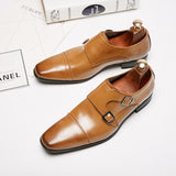 Men's Dress Shoes Classic Leather Oxfords Casual Cushioned Loafer Business Leather Shoes Men Dress Shoes Casual