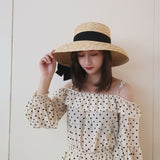 Straw Hat Hat Women's Spring and Summer Sun Hat