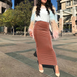 MIDI Mauve Skirt Women's Clothing Summer Skirt