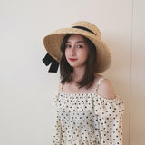 Straw Hat Hat Women's Spring and Summer Sun Hat