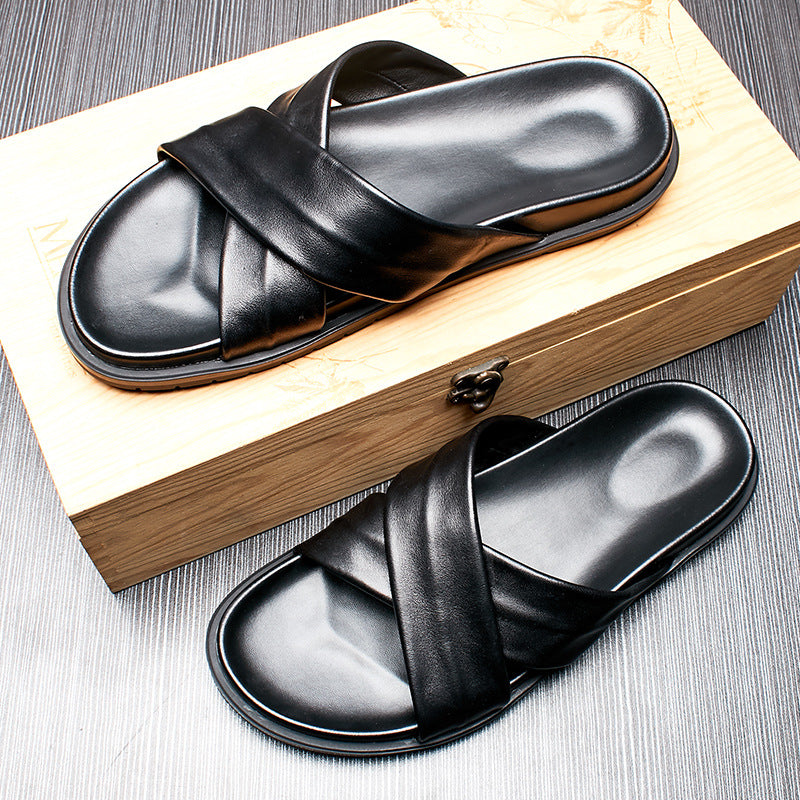 Men's Flip Flops Men Slides Comfort Slides Sandal Beach Slippers Men's Summer Trend