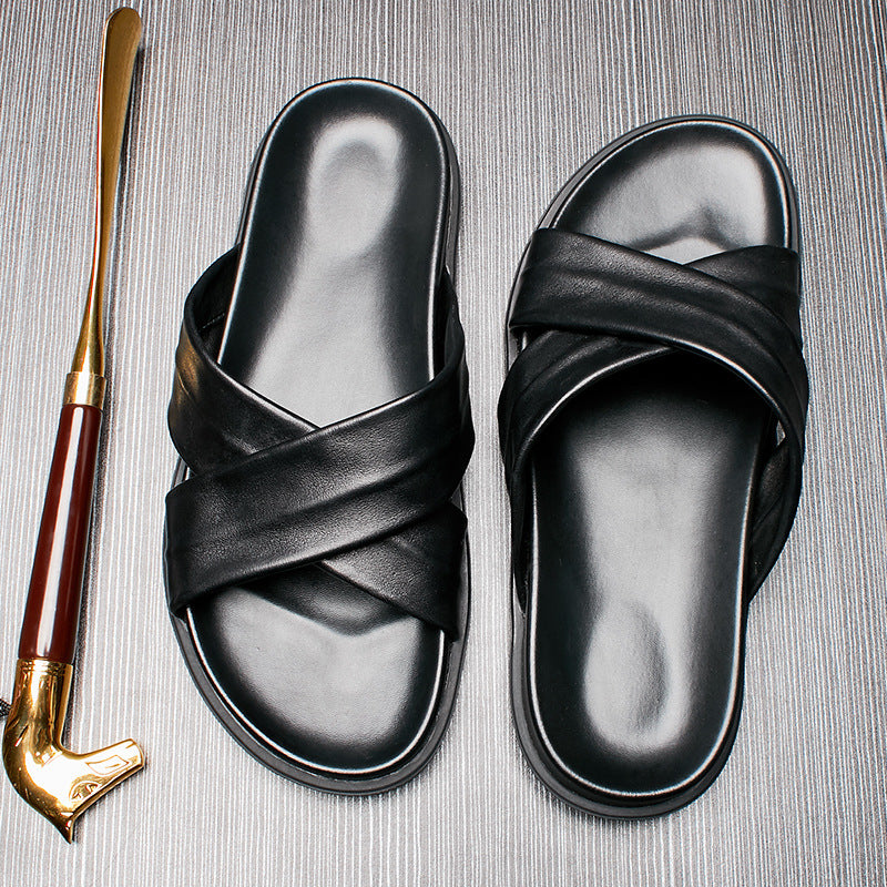 Men's Flip Flops Men Slides Comfort Slides Sandal Beach Slippers Men's Summer Trend