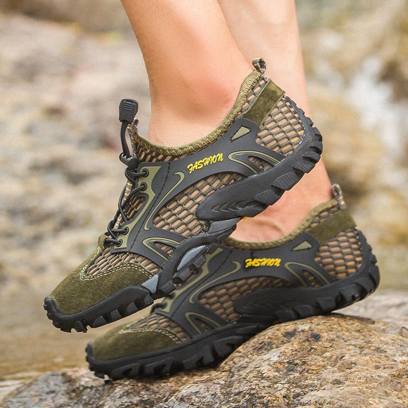 Men Sneakers Men Walking Shoes for Jogging Breathable Lightweight Shoes Mesh Men's Outdoor Leisure Shoes Breathable Running Shoes
