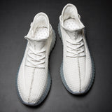 designer Sneaker Shoes Transparent Bottom Casual Running Shoes Breathable Comfortable Mesh Sports Men's Shoes