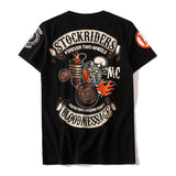 Skull Apparel Short Sleeve Loose Half Sleeve