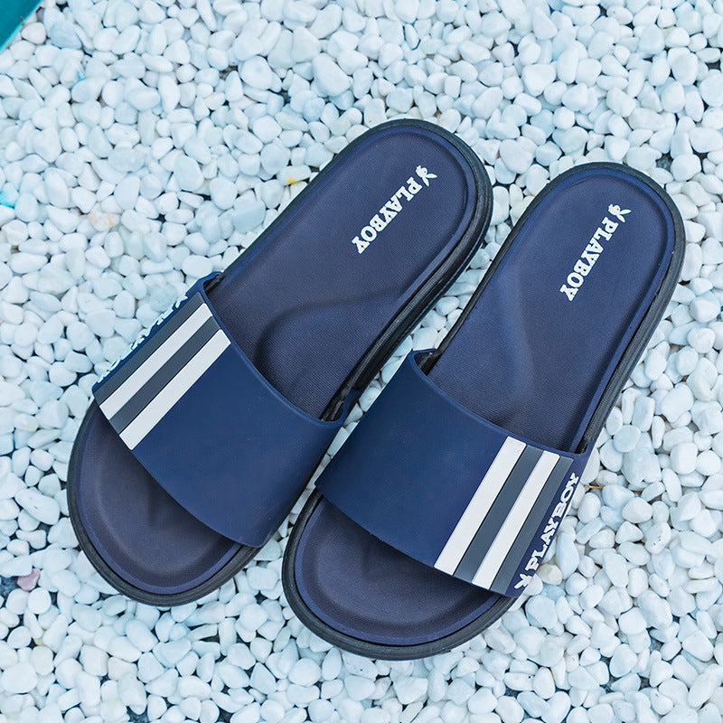 Men's Slides Non Slip Shoes Indoor Outdoor Slippers Men's Summer Fashion Beach Shoes Sandals