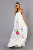 Beth Dutton Bohemian Dress Summer Spring Maxi Dresses Embroidered Strap Sexy Dress