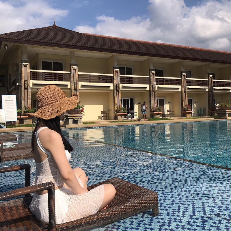 Straw Hat Straw Hat Summer Travel Holiday Fashion Bucket Hat