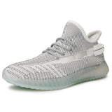 designer Sneaker Shoes Transparent Bottom Casual Running Shoes Breathable Comfortable Mesh Sports Men's Shoes