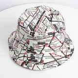 Bucket Hat Fishing Cap Cotton Print Fisherman Hat Bucket Hat Summer Hat Female Outdoor Sun Hat Tide