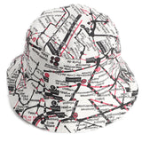Bucket Hat Fishing Cap Cotton Print Fisherman Hat Bucket Hat Summer Hat Female Outdoor Sun Hat Tide