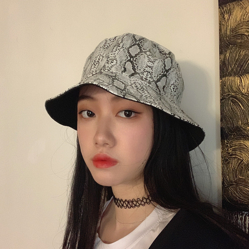 Bucket Hat Fishing Cap Cotton Print Fisherman Hat Bucket Hat Men and Women Street Sun-Proof Basin Hat