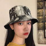 Bucket Hat Fishing Cap Cotton Print Fisherman Hat Hat Female Summer Outdoor Sun Hat