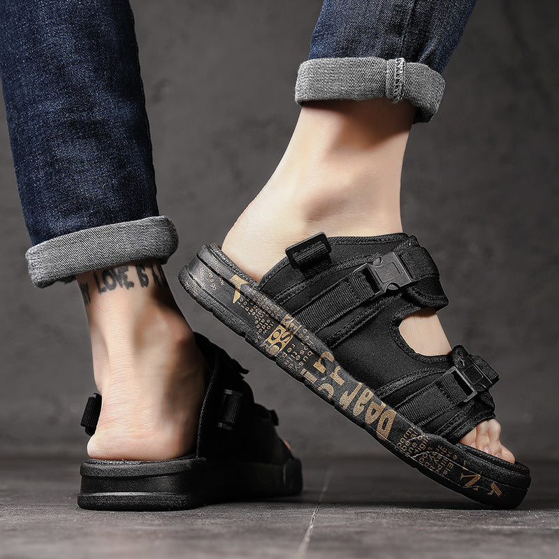 Men Sandals,Indoor and Outdoor Beach Sandals Sport Flip Flops Comfort Casual Sandal Men's Casual Men's Sandals Summer Beach