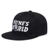 Wayne's World Hat Baseball Cap Fashion Style Embroidered Men and Women