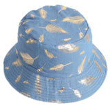 Bucket Hat Fishing Cap Cotton Print Fisherman Hat Fashion Printing Summer Cotton Casual