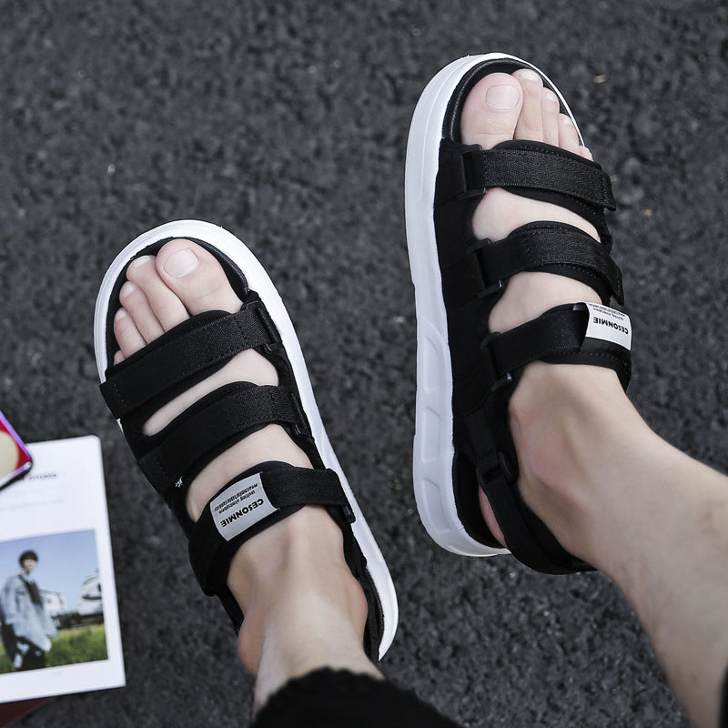 Men Sandals Indoor and Outdoor Beach Sandals Sport Flip Flops Comfort Casual Sandal