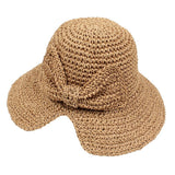 Summer Hats Straw Hat Female Spring and Summer Solid Color Vacation Beach Sun Hat