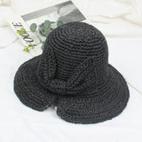 Summer Hats Straw Hat Female Spring and Summer Solid Color Vacation Beach Sun Hat