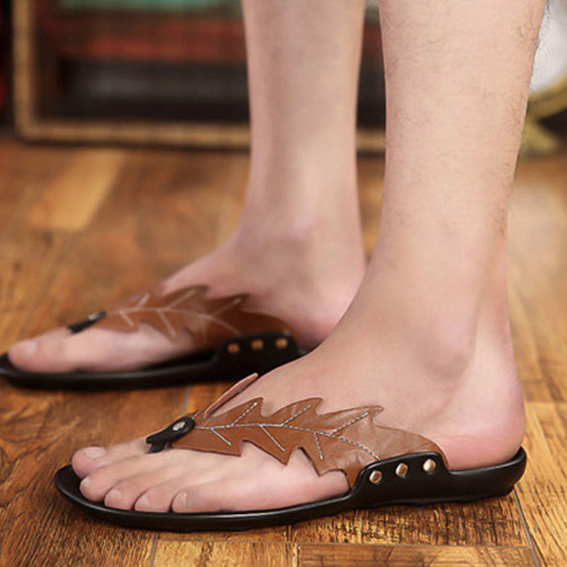 Men's Flip Flops Men Slides Comfort Slides Sandal Men's Summer Outdoor Shoes