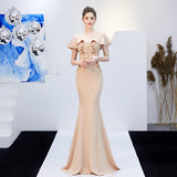Burgundy Dress Formal Red Dress Wedding Evening Dress Women