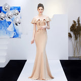 Burgundy Dress Formal Red Dress Wedding Evening Dress Women