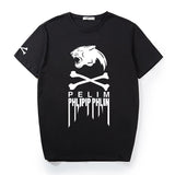 Skull T Shirt Summer Menswear plus Size Loose Short Sleeve T-shirt