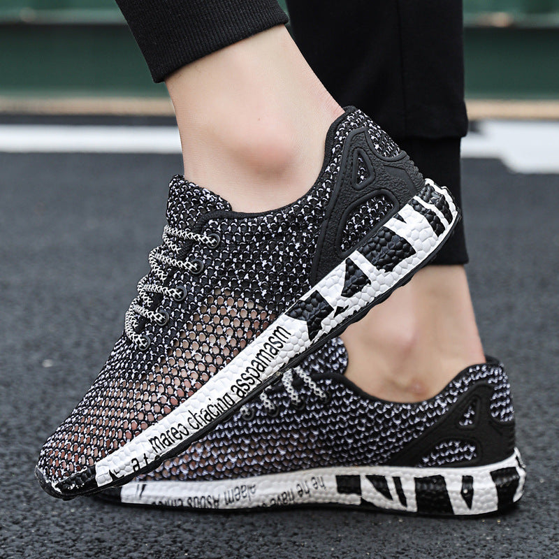 Men Sneakers Men Walking Shoes For Jogging Breathable Lightweight Shoes Spring Men's Shoes Men's Sports Leisure Board Running Summer Mesh Shoes
