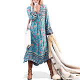 Gypsy Style Dresses Printed Bohemian