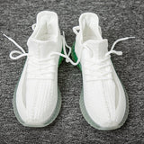 designer Sneaker Shoes Transparent Colorful Bottom Coconut Shoes Men's Sports Men's Shoes Breathable Running Shoes Summer