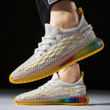 designer Sneaker Shoes Colorful Bottom Men's Sports Shoes Breathable Running Shoes Summer