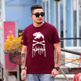 Skull T Shirt Summer Menswear plus Size Loose Short Sleeve T-shirt