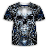 Skull T Shirt Printed Skull