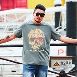 Skull T Shirt Men's Summer Casual Printed Short Sleeves