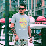 Skull T Shirt Men's Summer Casual Printed Short Sleeves