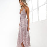 Kendall Jenner Wedding Guest Dress Strap Floral 3 Colors