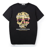 Skull T Shirt Men's Summer Casual Printed Short Sleeves