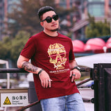 Skull T Shirt Men's Summer Casual Printed Short Sleeves