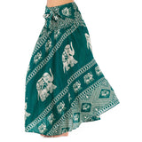 Gypsy Girl Outfits Skirt Beach Vacation Dress Two-Way Big Swing Skirt Belly Dance