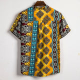 Camp Collar Shirt Floral Short Sleeve Shirt
