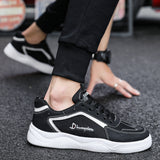 Men Sneakers Men Walking Shoes for Jogging Breathable Lightweight Shoes Spring Men's Shoes Casual Leather Shoes plus Size Retro Sports Shoes