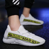 Men Sneakers Men Walking Shoes for Jogging Breathable Lightweight Shoes Men's Shoes Fly-Knit Sneakers Trendy Breathable Mesh Shoes Men's Casual Shoes